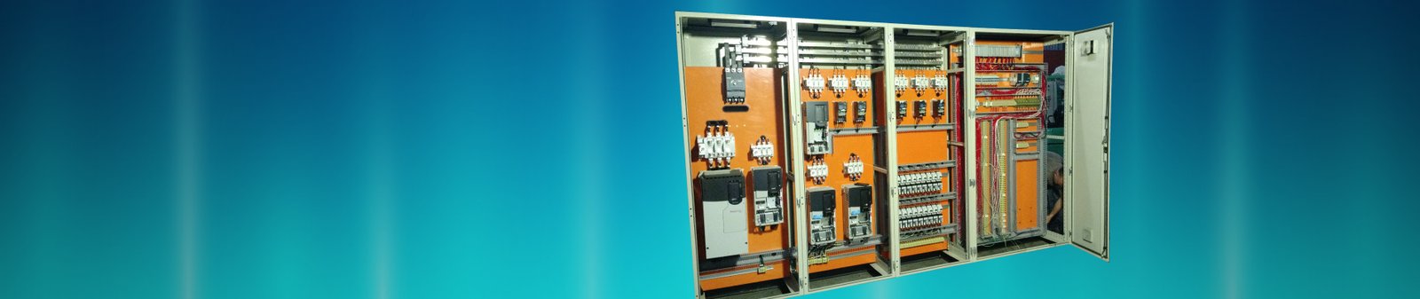 Banner montagem painéis elétricos